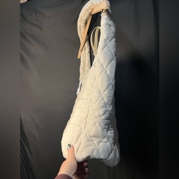 Vera Bradley Quilted Tifton Hobo Tote in Pumice Stone - Picture 10 of 12